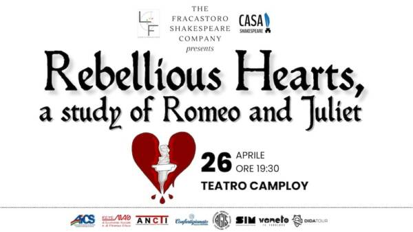 La Fracastoro Shakespeare Company presenta “Rebellious Hearts”