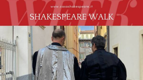 “Shakespeare Walk”, evento gratuito nel Quartiere Filippini