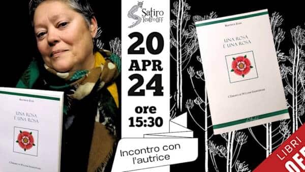 Incontro con Beatrice Zuin autrice del libro “Una rosa è una rosa – L’erbario di William Shakespeare”