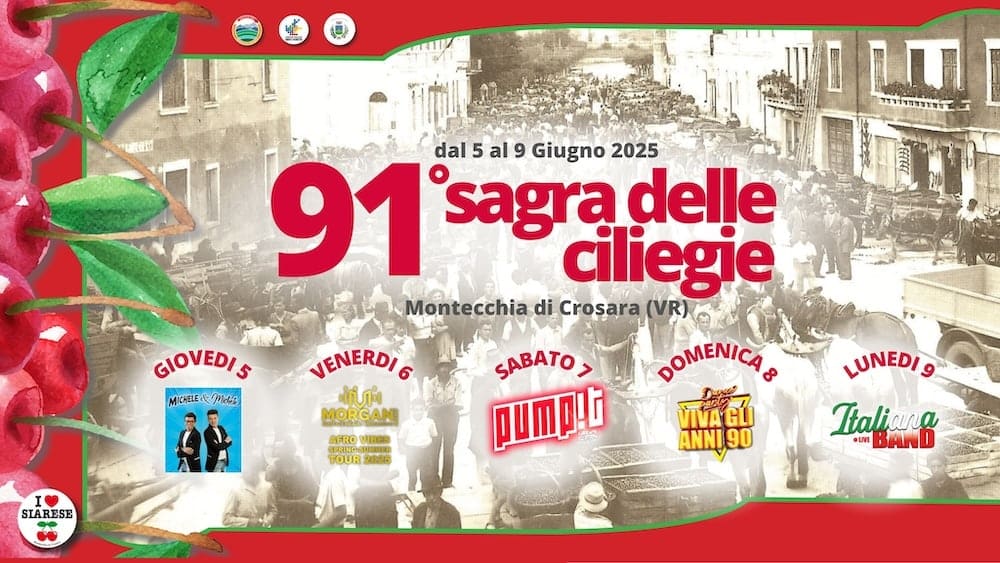 sagra ciliegie montecchia di crosara