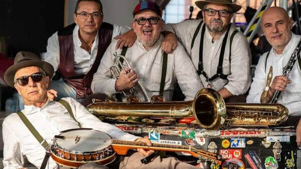 La “Old Peppers Jass Band” in concerto al Castello di Montorio