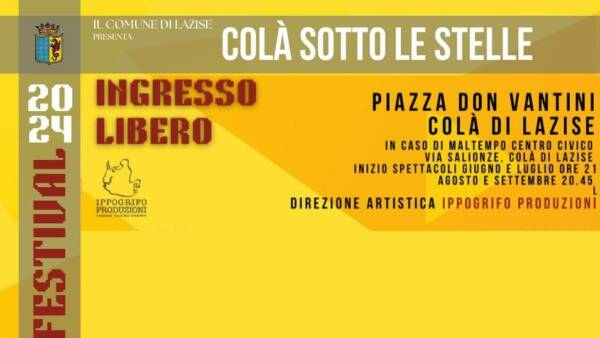 Seconda edizione di “Colà sotto le stelle”