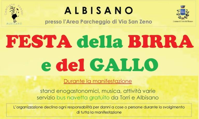 Festa Della Birra E Del Gallo Ad Albisano