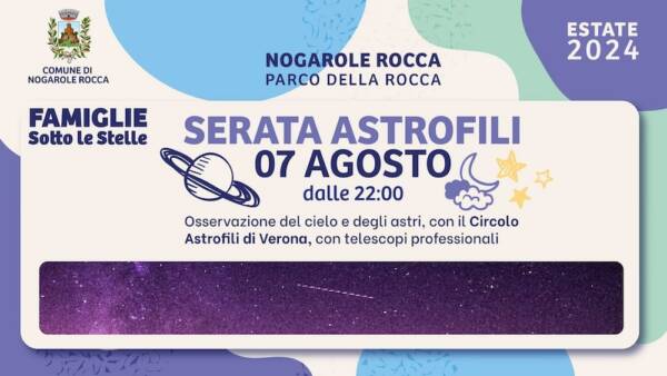 Una notte da astrofili al Parco della Rocca