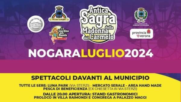 Antica sagra della Madonna del Carmelo a Nogara