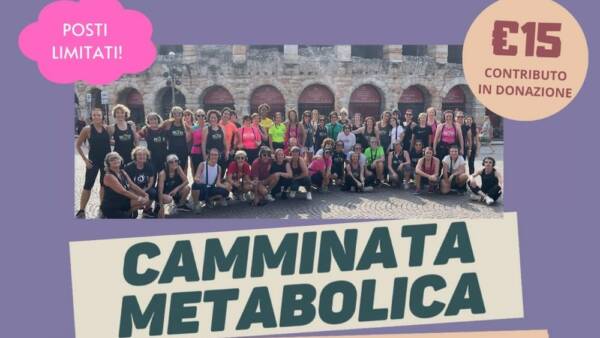 “Camminata metabolica” a sostegno della ricerca sui tumori femminili