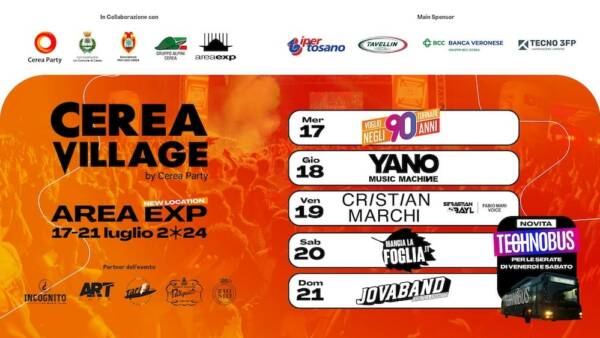 Festival Cerea Village 2024
