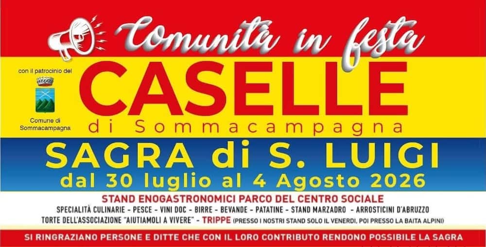 sagra san luigi caselle di sommacampagna 2026