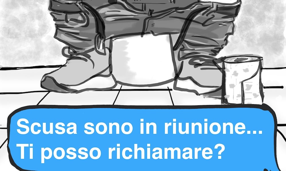 scusa sono in riunione