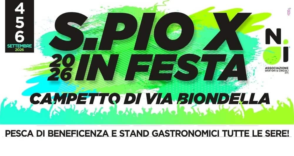 San Pio X in festa 2026