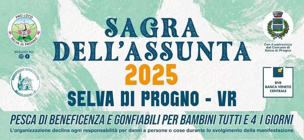 sagra assunta selva di progno