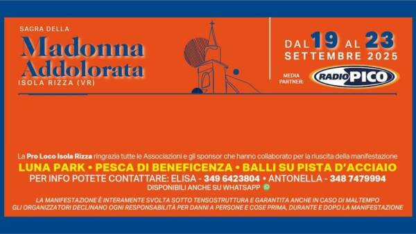 Sagra della Madonna Addolorata a Isola Rizza