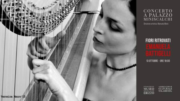 L’arpista Emanuela Battigelli a Palazzo Miniscalchi