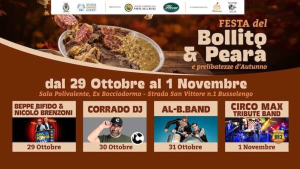 Festa del bollito con la pearà a Bussolengo