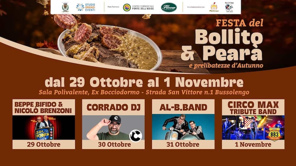 Festa del bollito e pearà Bussolengo 2026
