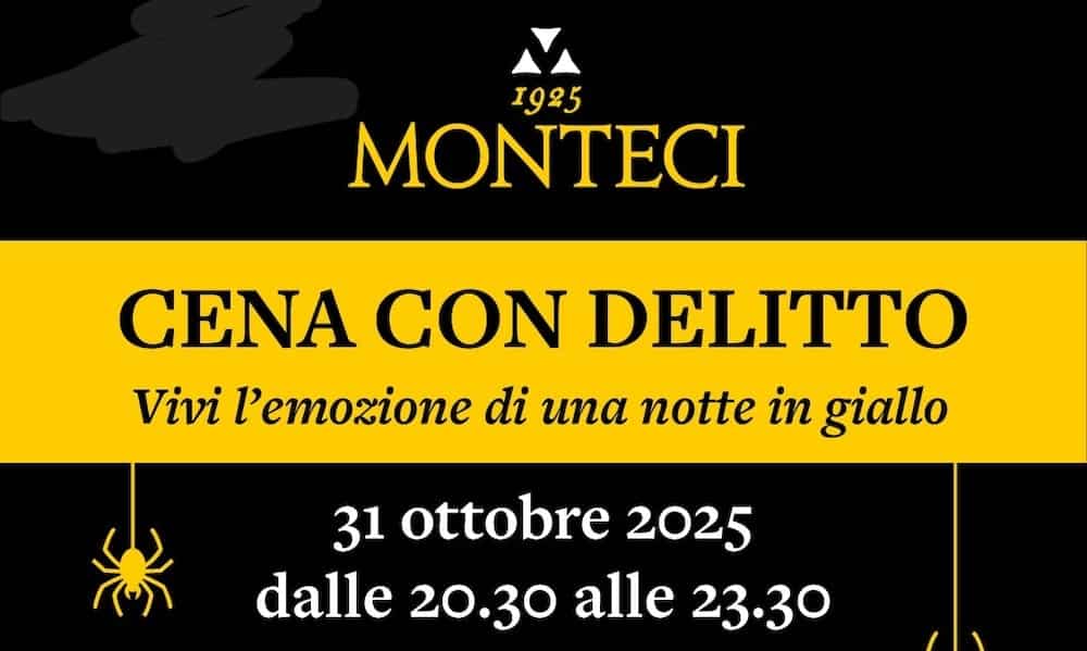 Monteci Cena con delitto Halloween