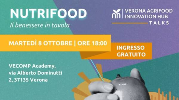 Talk gratuito “Nutrifood: il benessere a tavola”