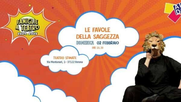 “Le favole della saggezza” al Teatro Stimate
