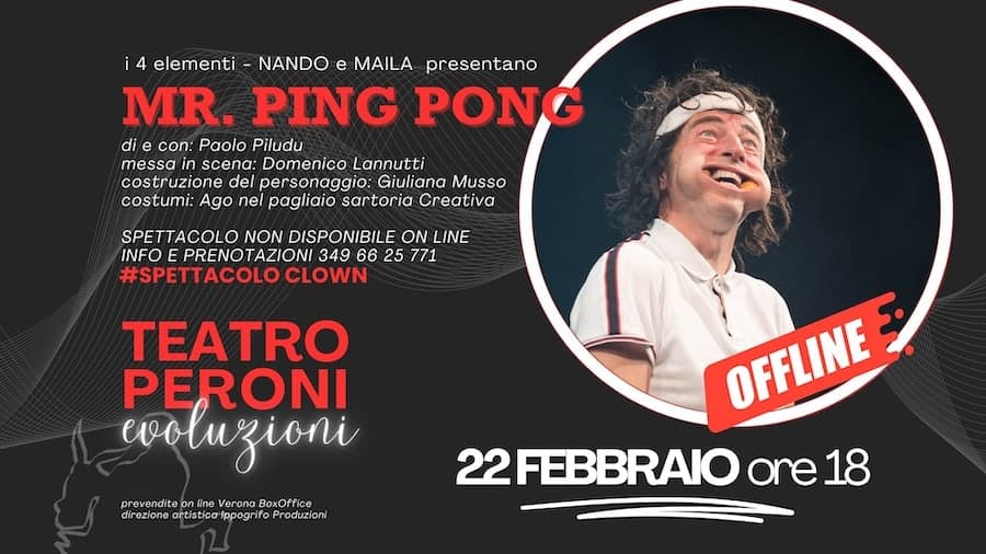mr ping pong al teatro peroni