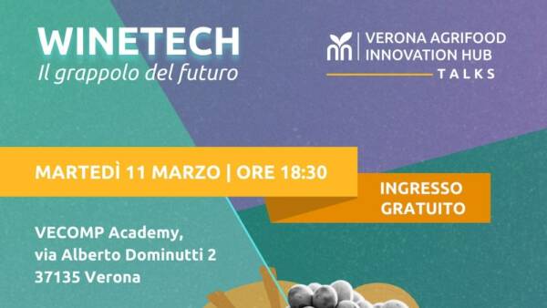 Talk gratuito “Winetech: il grappolo del futuro”