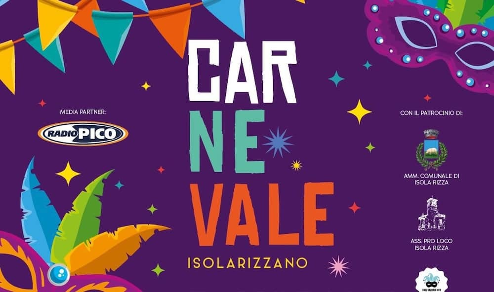 carnevale isola rizza 2025