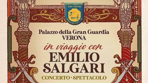 Concerto “In viaggio con Emilio Salgari” al Palazzo della Gran Guardia