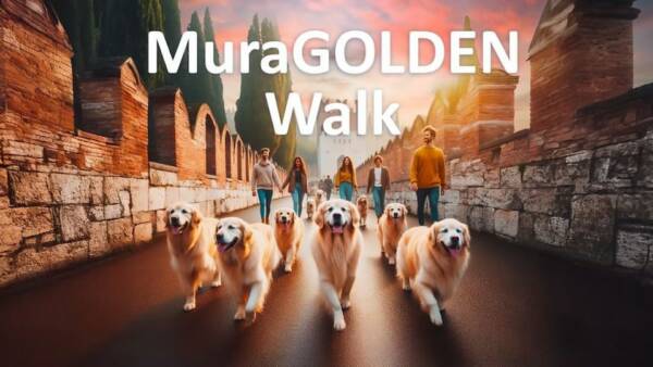 “MuraGolden Walk”, una camminata scintillante con gli amici a quattro zampe