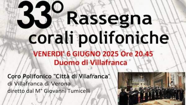 Rassegna Corali polifoniche al Duomo di Villafranca