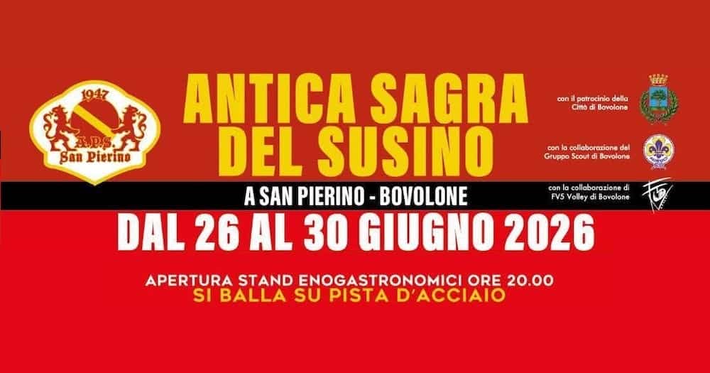 antica sagra del susino 2026