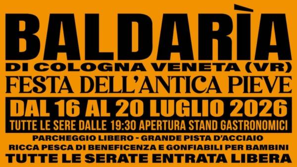 Festa dell’antica Pieve a Cologna Veneta