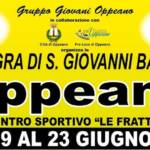 sagra san giovanni battista oppeano 2026