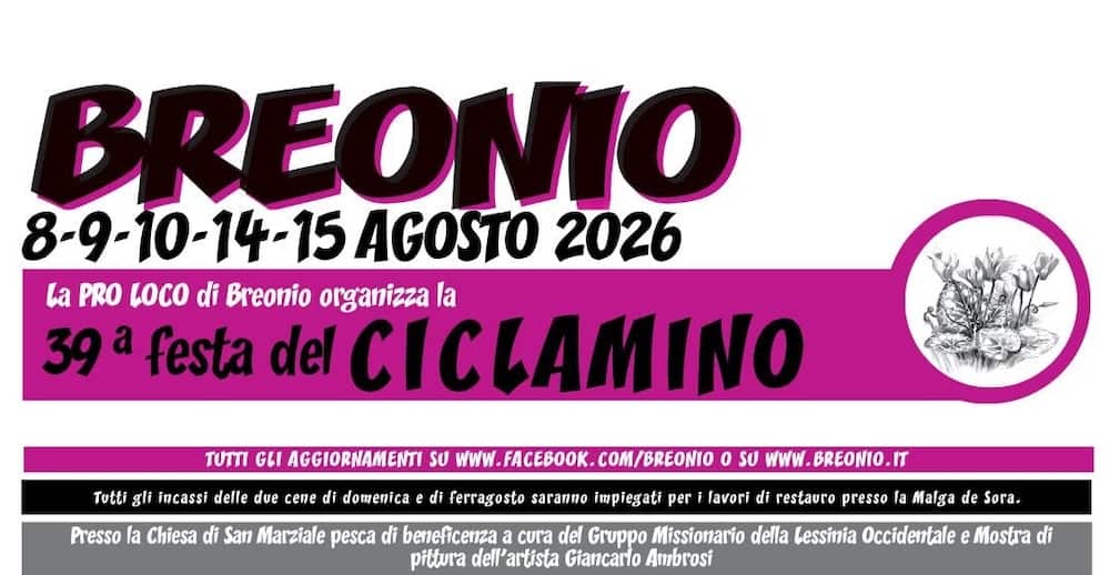 festa del ciclamino breonio 2026