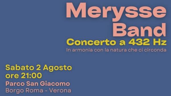 Concerto di Merysse a 432 Hz in armonia con la natura