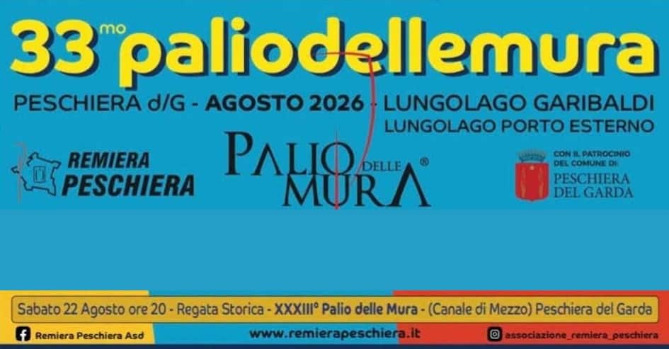 palio delle mura peschiera del garda 2026