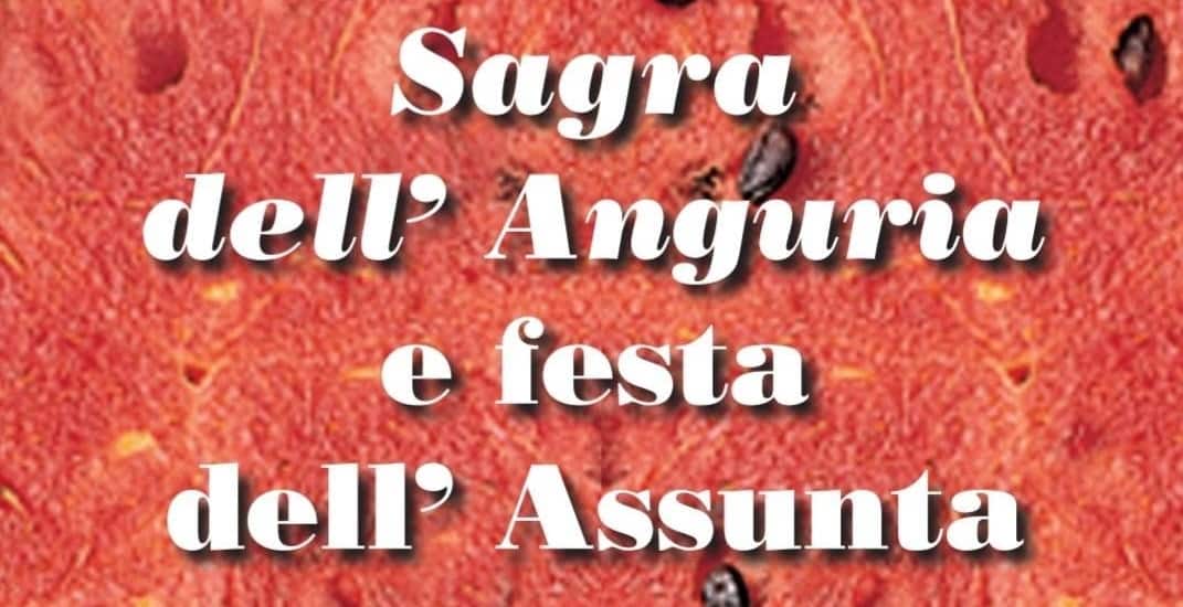 sagra anguria e festa assunta di Bure