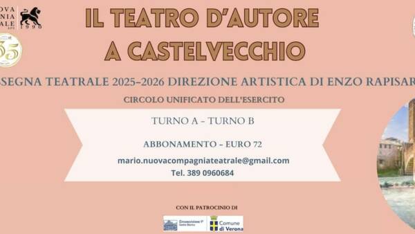 Rassegna “Il Teatro d’Autore a Castelvecchio”