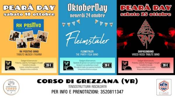 Pearà Day e OktoberDay a Corso di Grezzana