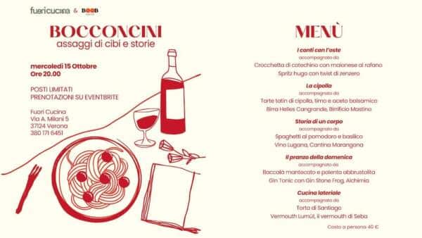 “Bocconcini – assaggi di cibi e storie”