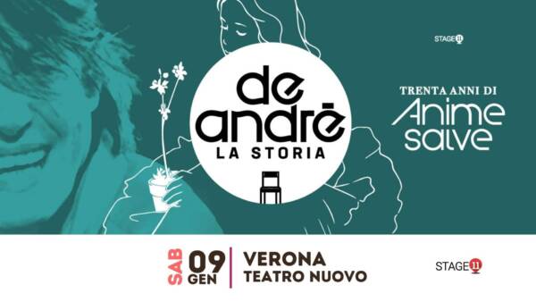 De André – La Storia al Teatro Nuovo di Verona