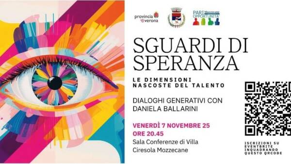 “Sguardi di speranza” con Daniela Ballarini