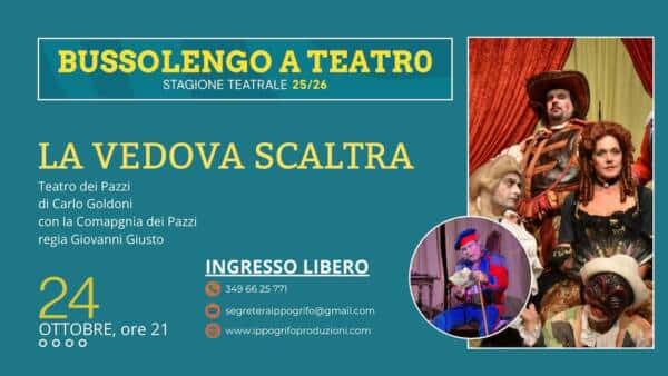 Brillante commedia goldoniana “La vedova scaltra”