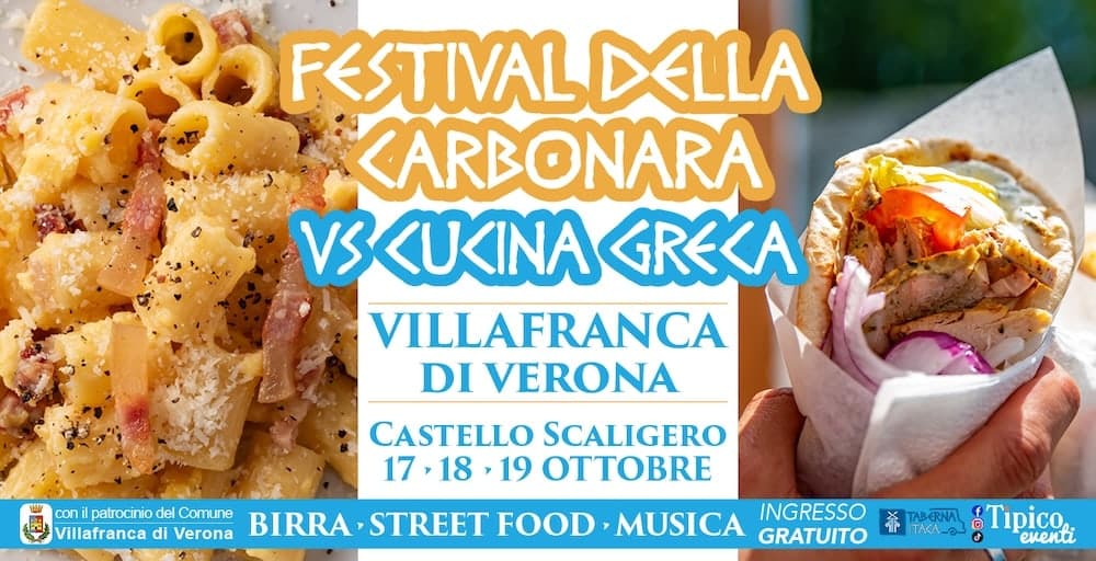 festival della carbonara vs cucina greca