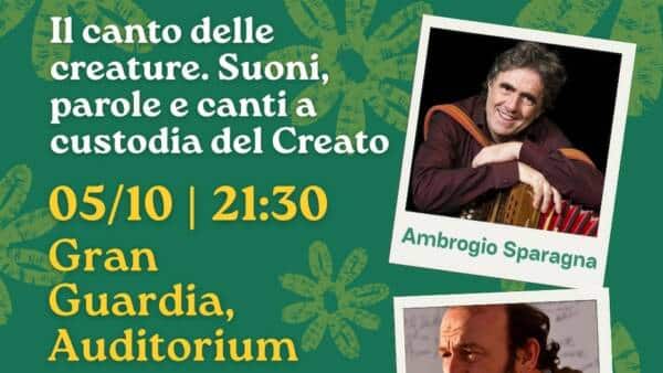Il canto delle creature. Suoni, parole e canti a custodia del Creato