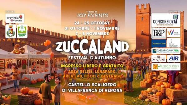 “Zuccaland”, il festival d’autunno a Villafranca