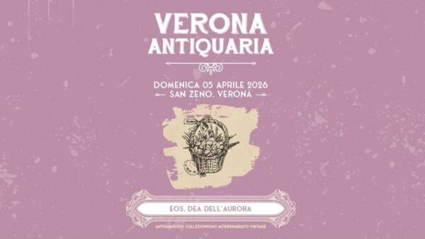 Mercatino dell’Antiquariato a Verona in piazza San Zeno