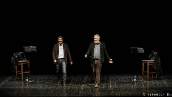 Momenti di trascurabile (IN)felicità di e con Francesco Piccolo e Pif al Teatro Salieri