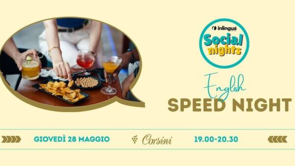 Serata di conversazione in inglese