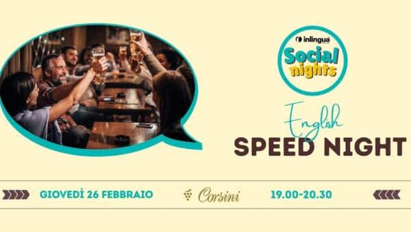 Serata di conversazione in inglese