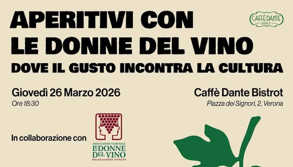 aperitivi con le donne del vino al Caffè Dante Bistrot