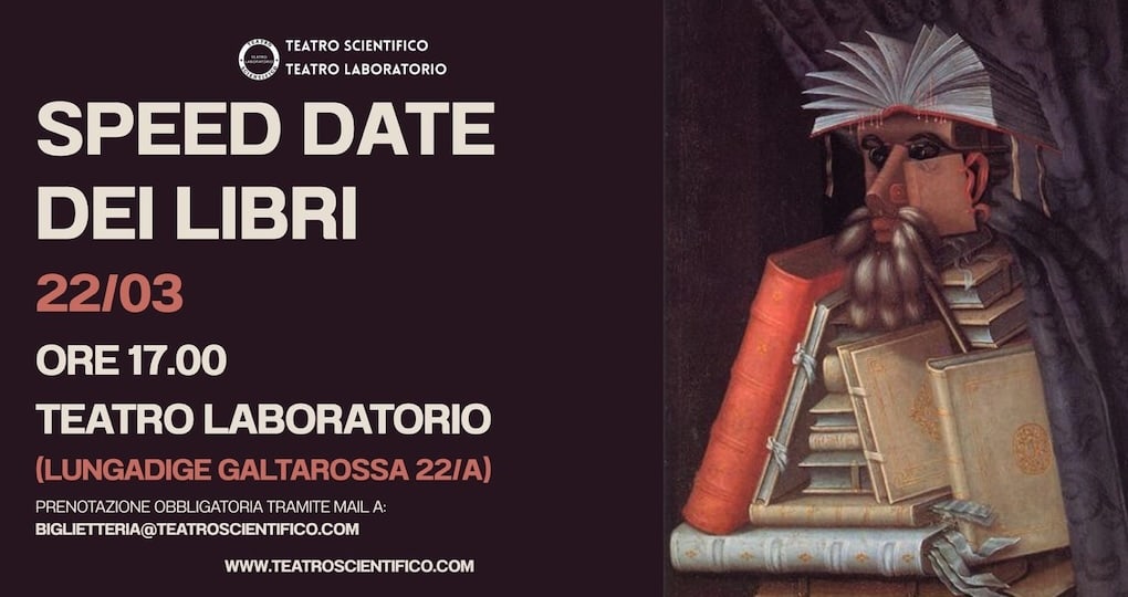 speed date dei libri al Teatro Laboratorio